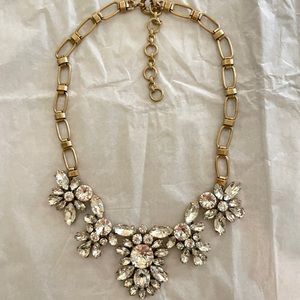 ✨VINTAGE✨ J.Crew Crystal Statement Necklace